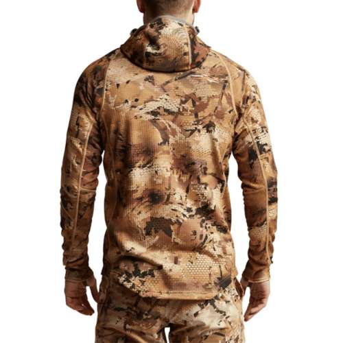 Men's Sitka Grinder 1/2 Zip through hoodie