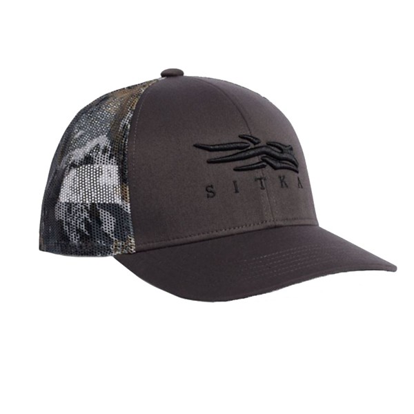 SITKA Men's  Icon Elevated II Mid Pro Trucker Hunting Adjustable Hat Lead Elevated II