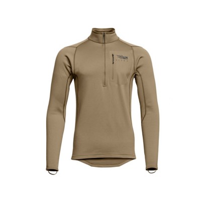 ★23SS★【INSTANTFUNK】★Ms half-zip long-sleeved T-shir.t★ SITKA CORE Midweight Zip-T Half-Zip Long-Sleeve Shirt for