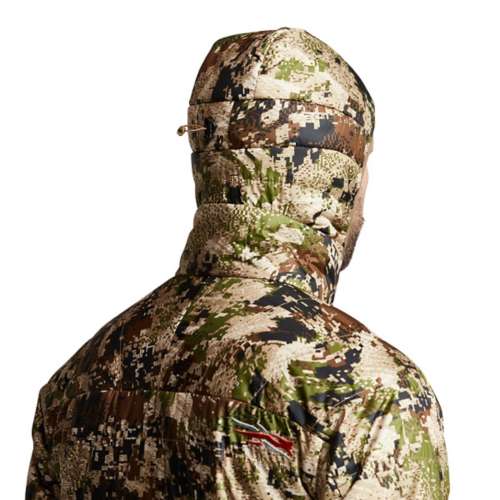 Men's Sitka Kelvin Aerolite Gold jacket Hooded Mid Puffer Gold jacket