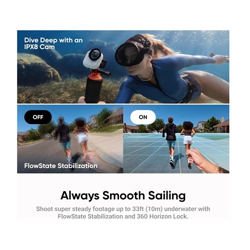 Insta360 GO Ultra Standard Bundle Action Camera - Primary Image