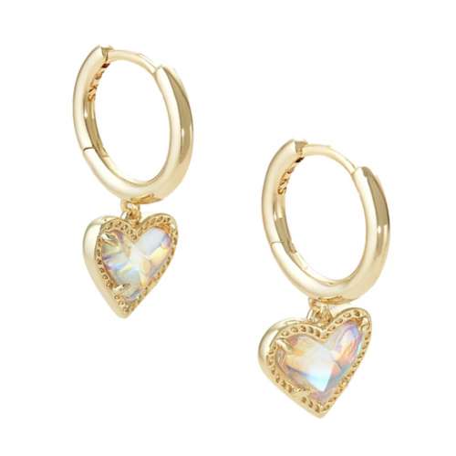 Kendra Scott Ari heart Huggie Earrings