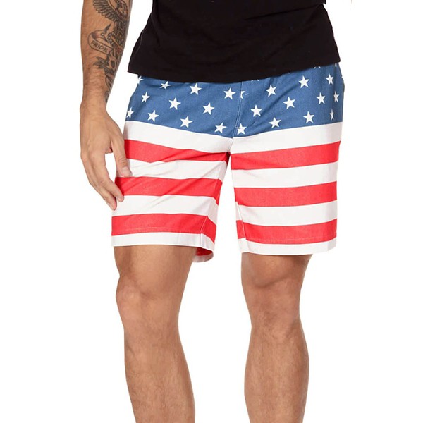 Men's Tipsy Elves United We Stand Shorts product image