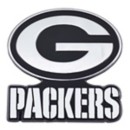 Fanmats Green Bay Packers Chrome Car Emblem