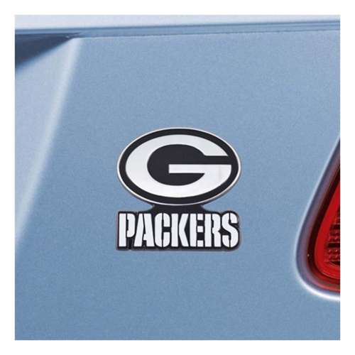Fanmats Green Bay Packers Chrome Car Emblem