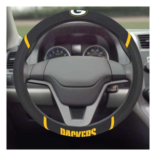Fanmats Green Bay Packers Steering Wheel Cover