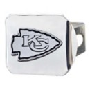 Fanmats Kansas City Chiefs Chrome Hitch Cover