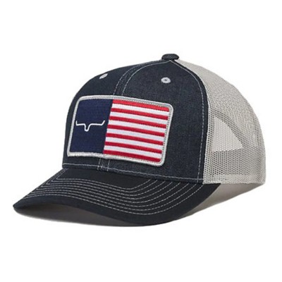 Men's Kimes azul American Trucker Snapback Hat