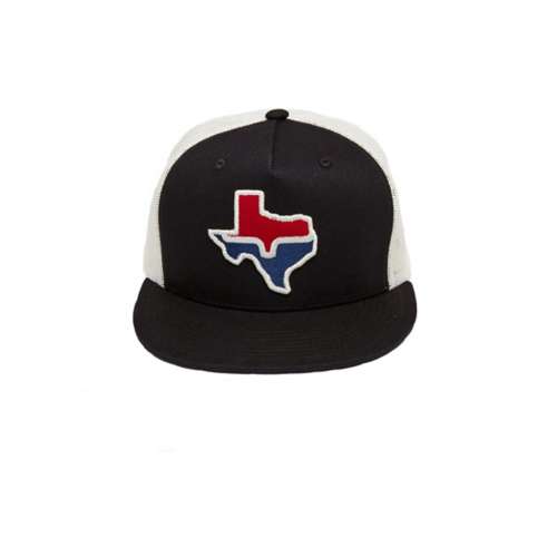 Texas Rangers New Era Tie-Dye Wave Trucker 9FIFTY Snapback Hat - White/Red