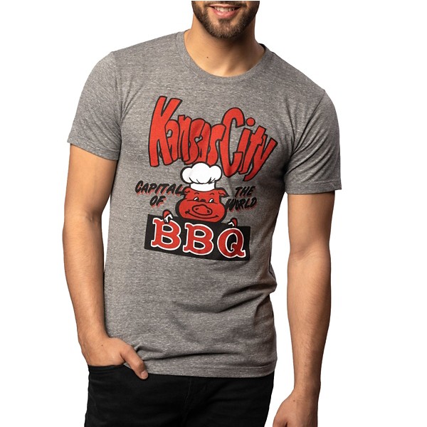 Men's Charlie Hustle BBQ Capitol Short Sleeve T-Shirt product image