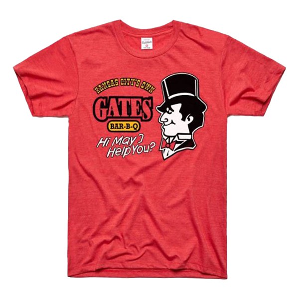 Men's Charlie Hustle Gates Bar-B-Q Short Sleeve T-Shirt product image