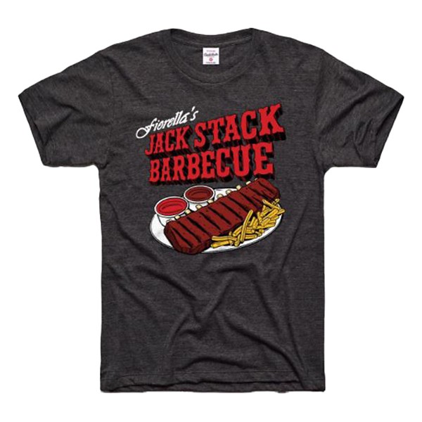 Men's Charlie Hustle Jack Stack BBQ Short Sleeve T-Shirt product image