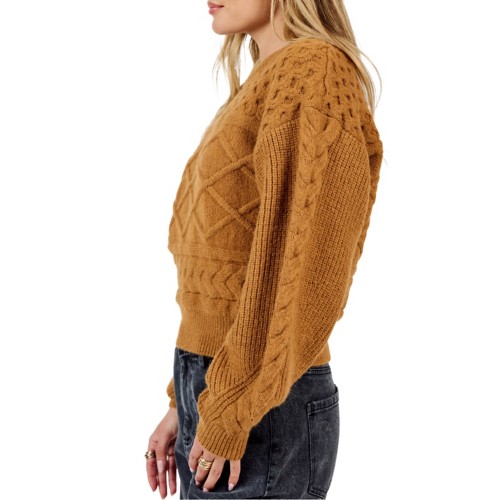 Women's Sadie And Sage Jean Raised Pullover Sweater