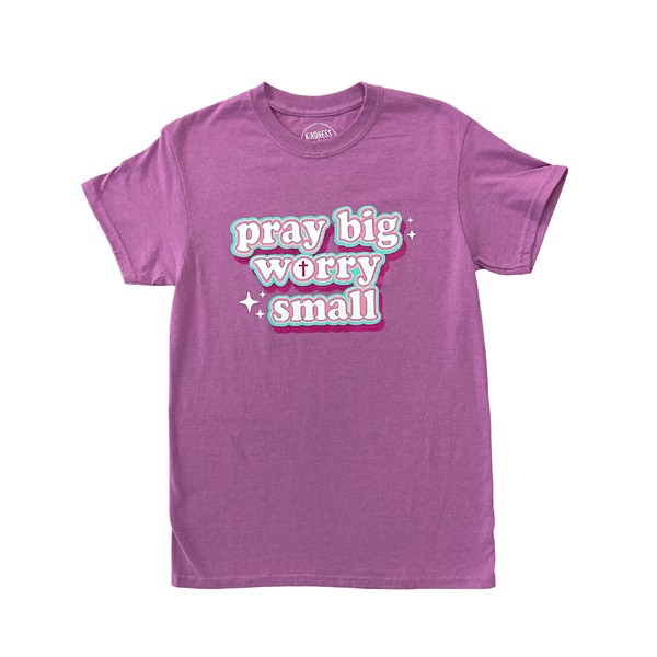 Women's Jadelyn Brooke Pray Big Worry Small T-Shirt product image