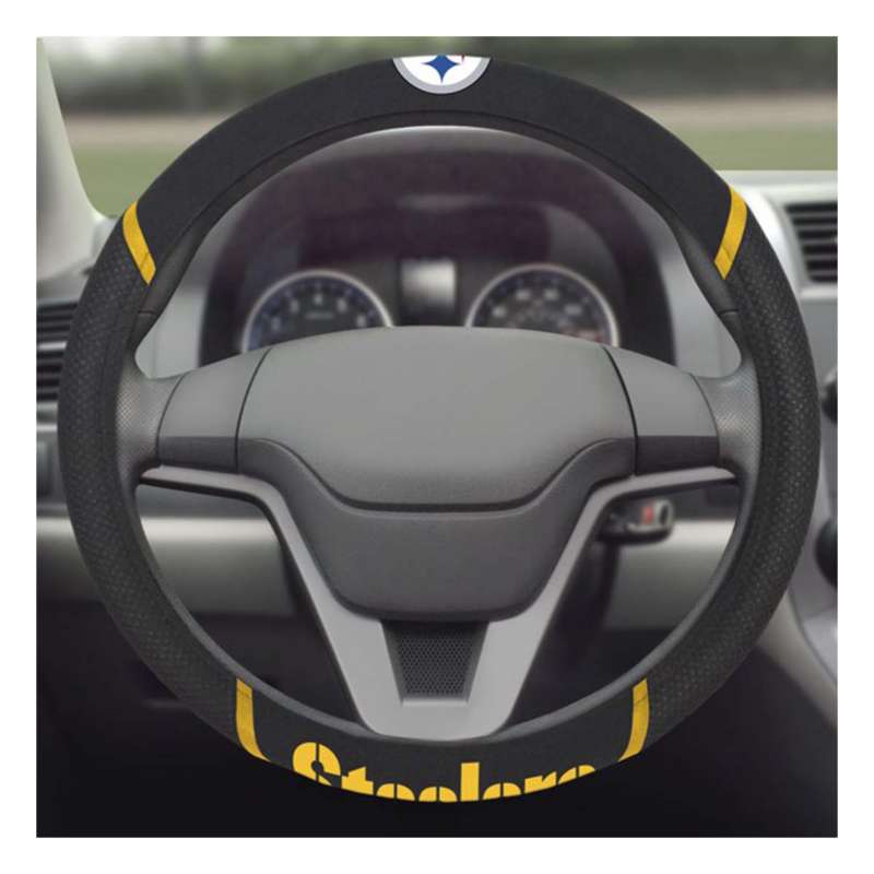 Fanmats Pittsburgh Steelers Steering Wheel Cover