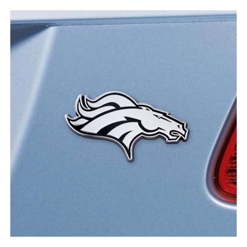 Fanmats Denver Broncos Chrome Car Emblem