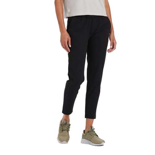 Vuori Womens Miles Ankle Pants (S) Performance CLAY Pockets Stretch NWT