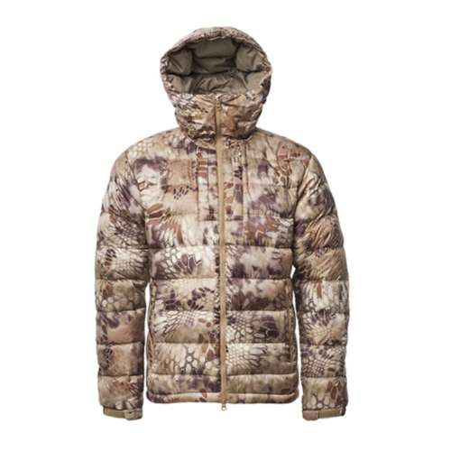 Men's Kryptek Ares Hooded Mid Down Puffer Jacket