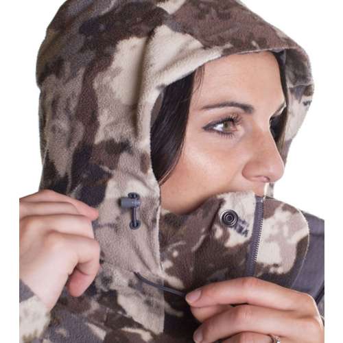 Women's Prois Hunting Apparel Greann Windproof Hooded Shell Jacket