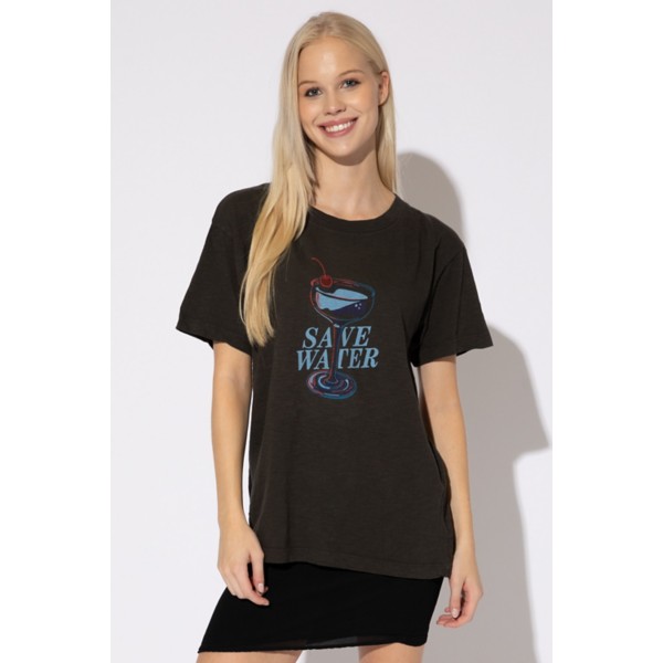 Women's Suburban Riot Graphic Oversize T-Shirt product image