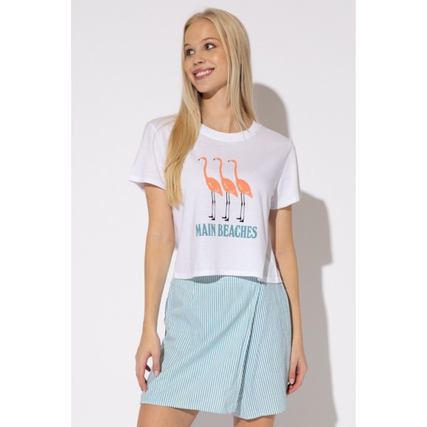 Women's Suburban Riot Graphic Cropped T-Shirt product image