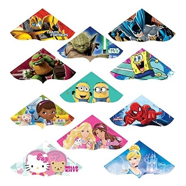 BrainStorm Products SkyDelta 52in Kite (Styles May Vary)