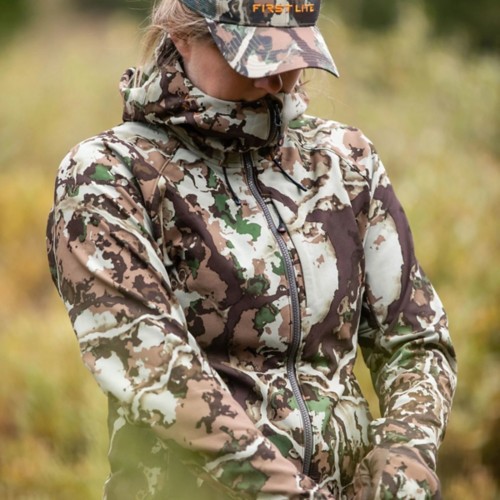 Women s First Lite Catalyst Soft Shell Softshell Jacket Medium First Lite Cipher