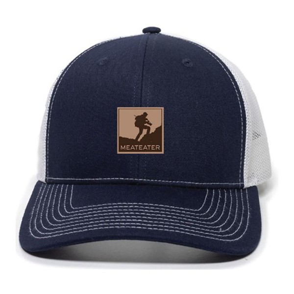 Men's MeatEater Leather Patch Snapback Hat product image