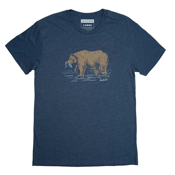 MEATEATER Men's  Bear Fish T-Shirt