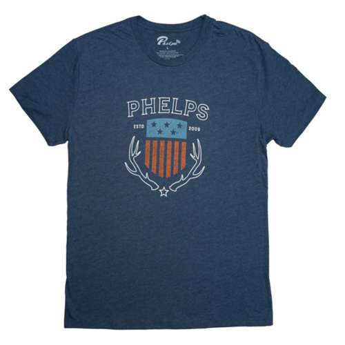 Men's Phelps Game Calls Americana Shield T-Shirt