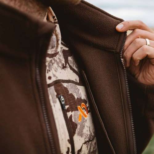 Men's Leopard Lite Challis Fleece Jacket