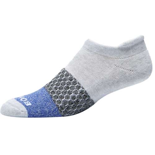 Adult Bombas Tricolor Block Ankle Socks