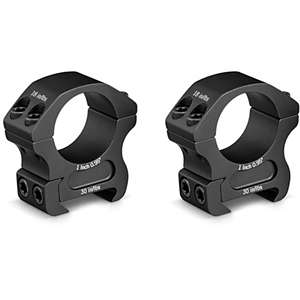 Set of 2 Tactical Rings for Scopes Optics and More HIRAM Scope Ring 2 Pack QD Rifle Scope Mount Rings for 20mm Picatinny & Weaver Rails 