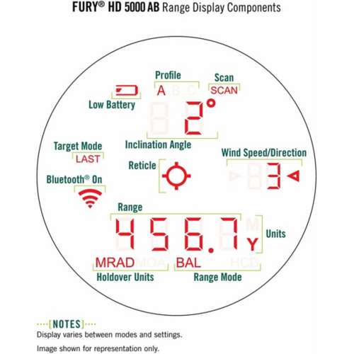 Vortex Fury HD 5000 AB 10x42 Rangefinder Binoculars