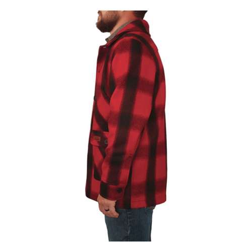 The long clearance dark mackinaw jacket