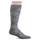 Women's Sockwell Full Floral Moderate Graduated Comprresion Crew Running Socks