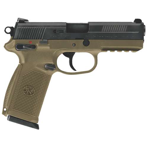 FN 66965      FNX45  45  MS    10R        FDE/BLK Pistol