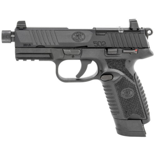 FN America 502 Tactical Optic Ready Compact 22LR Pistol with Thumb Safety