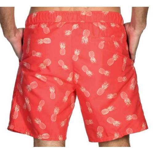 Men's U.S. Apparel Pineapple Swim Trunks