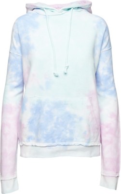 tie dye fleece pullover