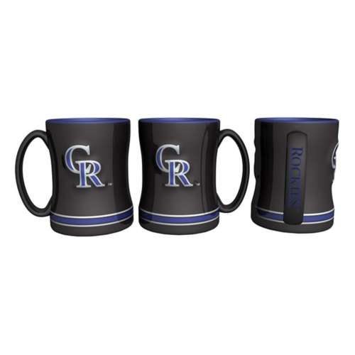 Logo Brands Colorado Rockies 14oz. Relief Scultped Mug