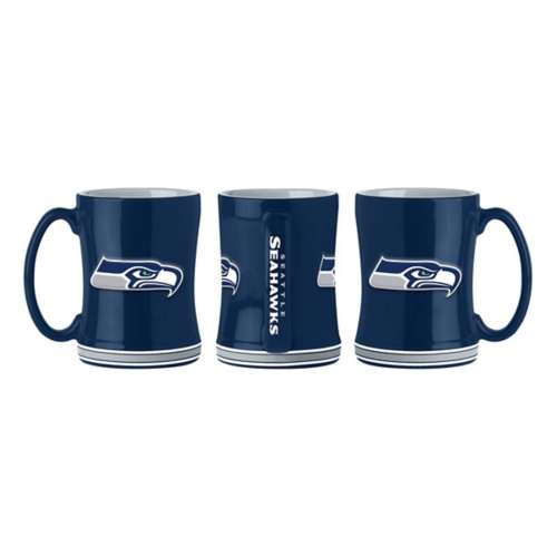 Logo Brands Seattle Seahawks 14oz. Relief Scultped Mug