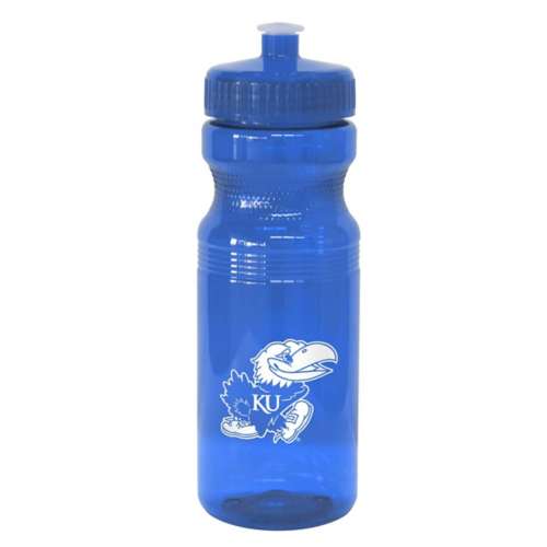 Logo Brands Kansas Jayhawks 24oz Squeeze Bottle