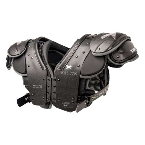 Xenith Pro Adult All Purpose Shoulder Pads, Black / M