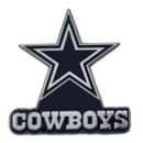 Fanmats Dallas Cowboys Chrome Car Emblem