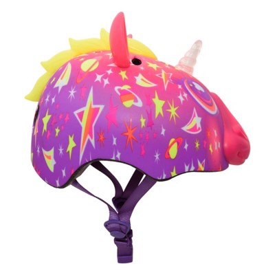 unicorn girls helmet
