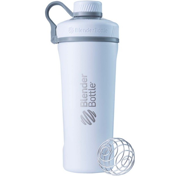 Photos - Water Bottle BlenderBottle Radian Insulated Stainless Steel Bottle White 84728003535 