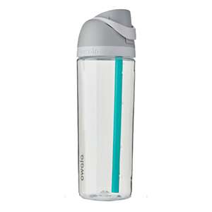 Sunset Waves White Owala 40oz Water Bottle with Handle
