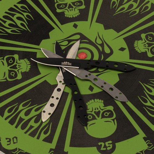 Summit Trail Dartboard With 12 Throwing Blades - Primary Image