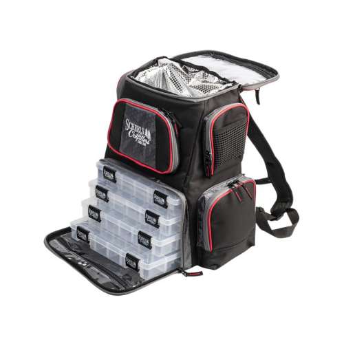 Night Cat Fishing Backpack with Rod Holder Fishing Tackle Storage Bag  Waterproof
